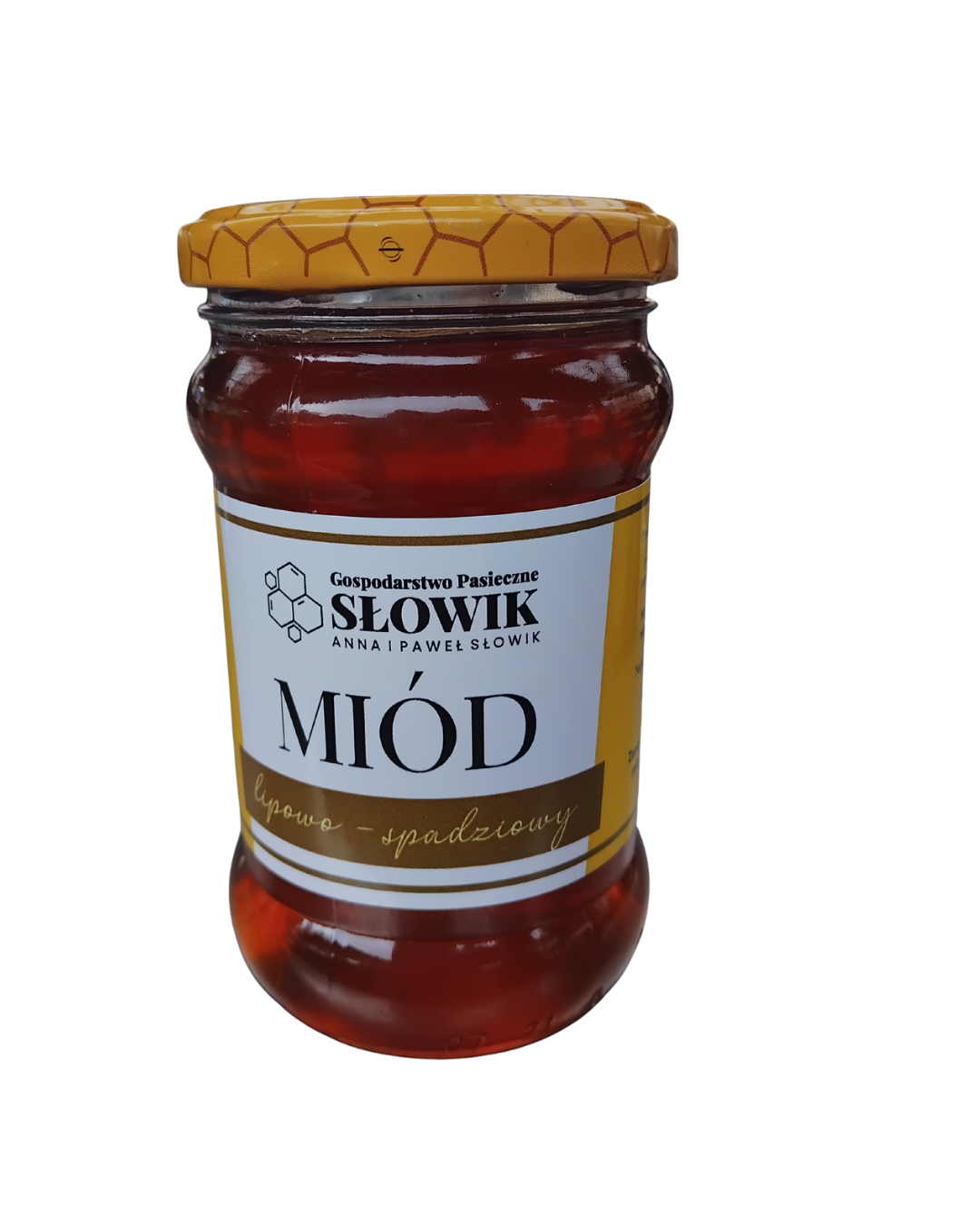 Naturalny miód lipowo spadziowy 400 g