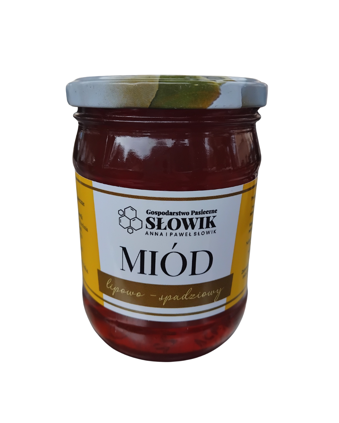 Miód lipowo spadziowy 700 g z pasieki