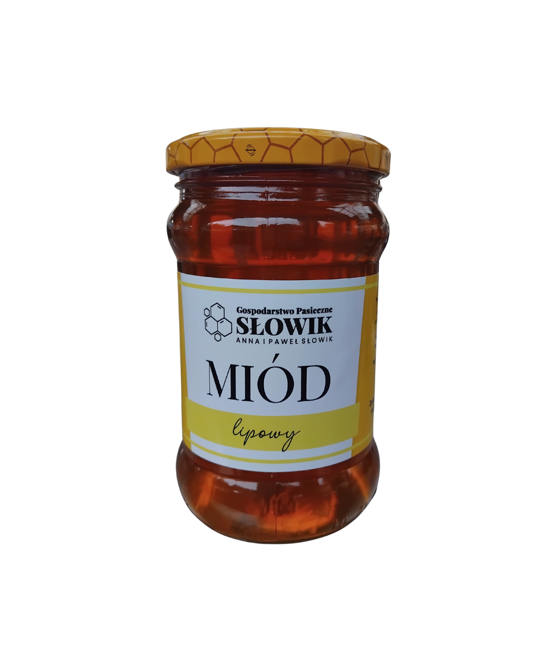 Słoik miodu lipowego Słowik