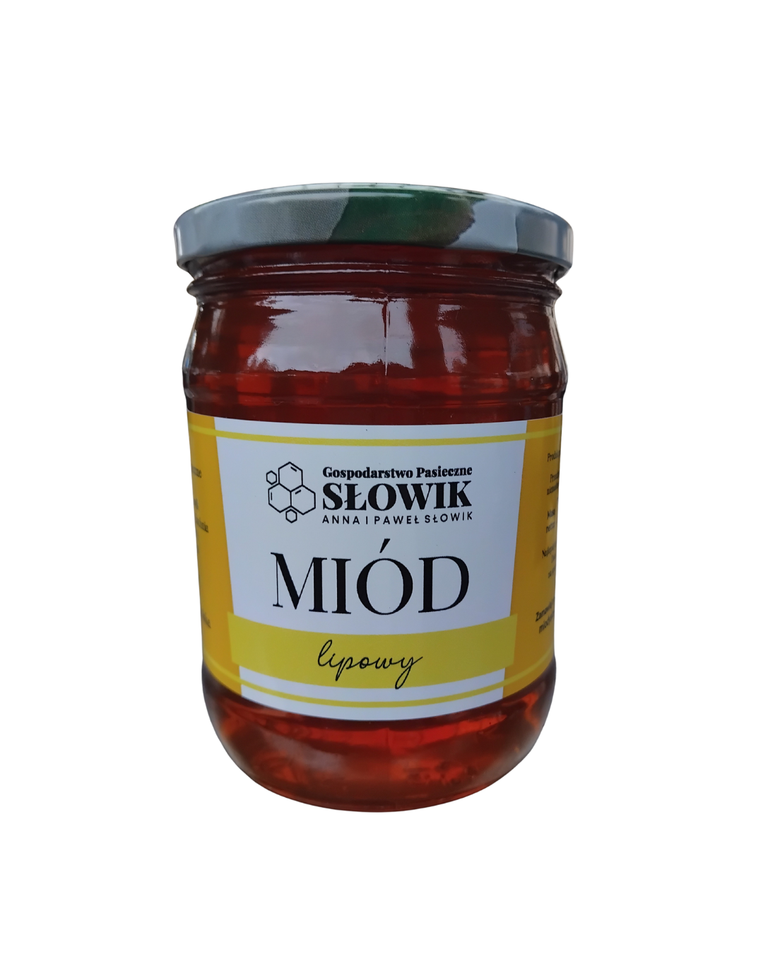Miód lipowy 700 g naturalny polski