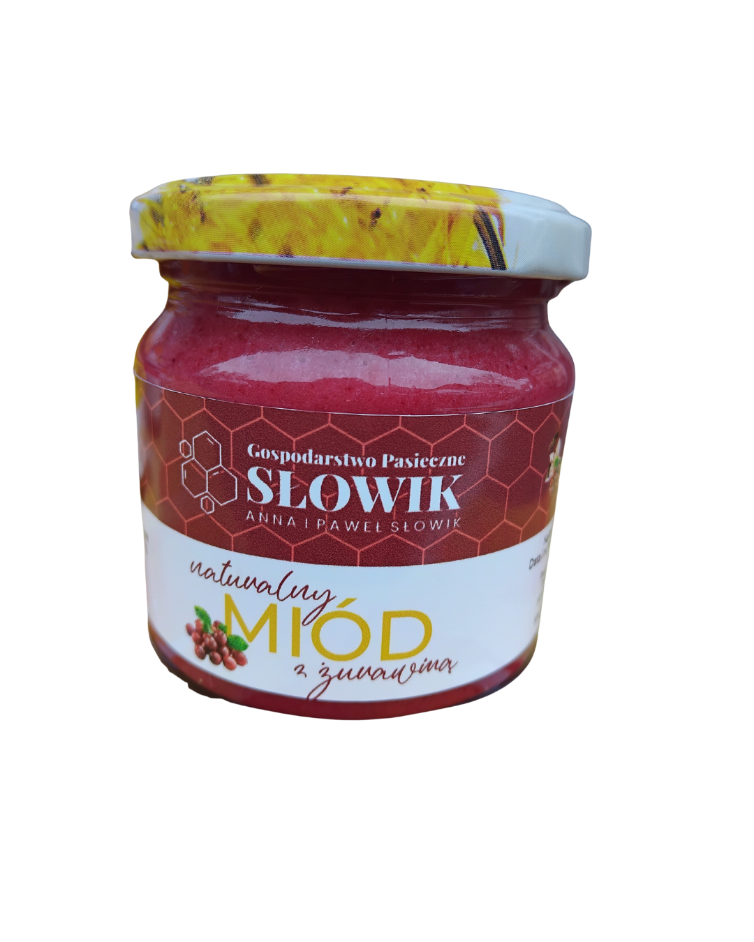 Miód z żurawiną