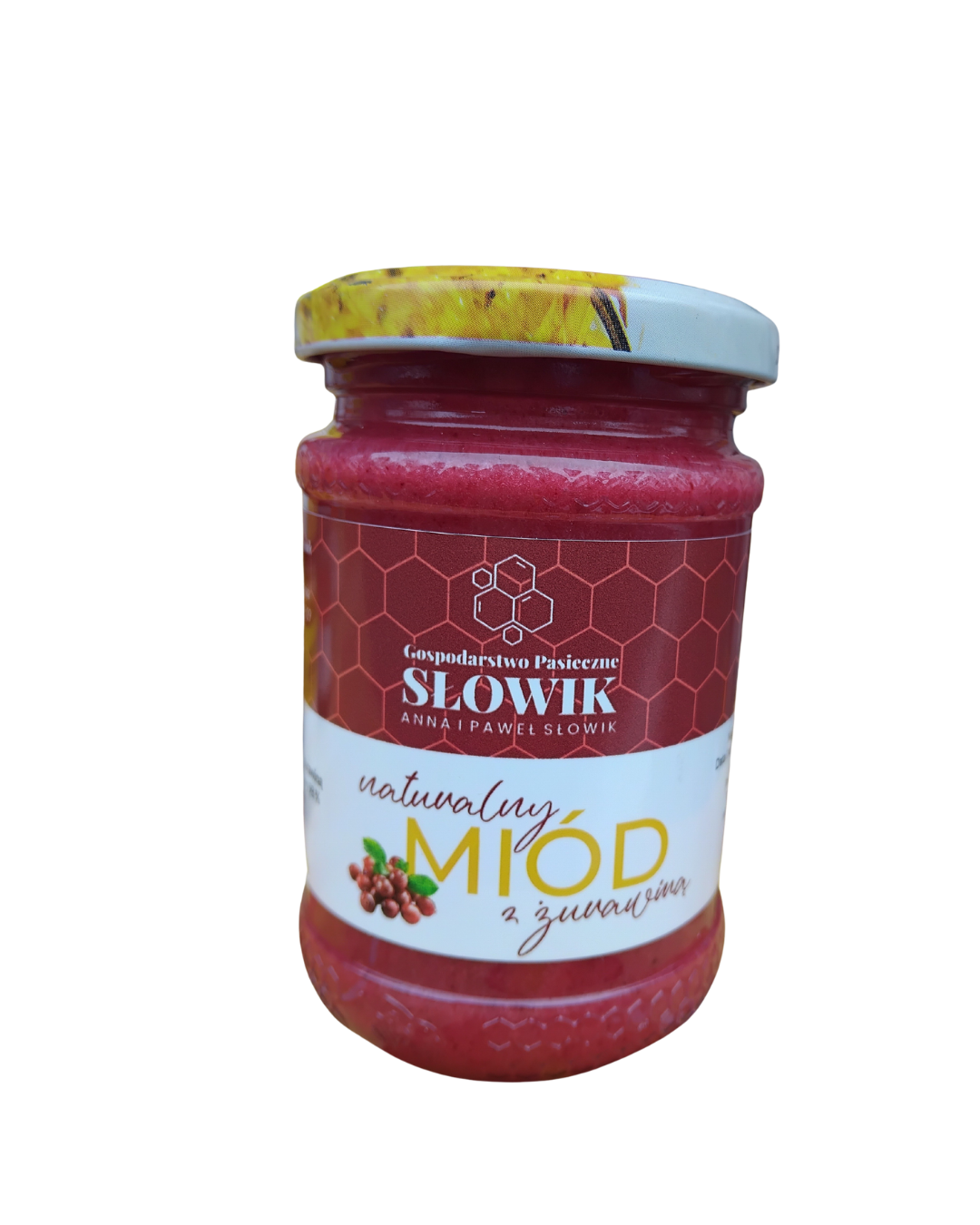 Miód z żurawiną