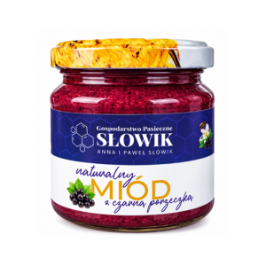 Miód z czarną porzeczką